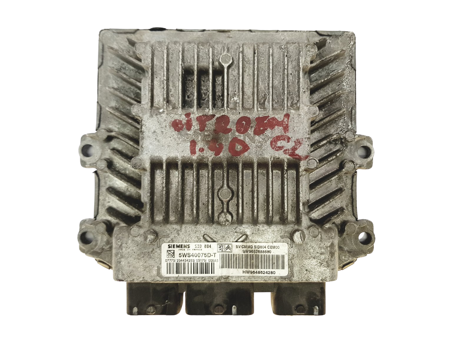 Blok Ovladačů 5WS40075D-T 9652888680 9648624280 PSA Siemens main product photo