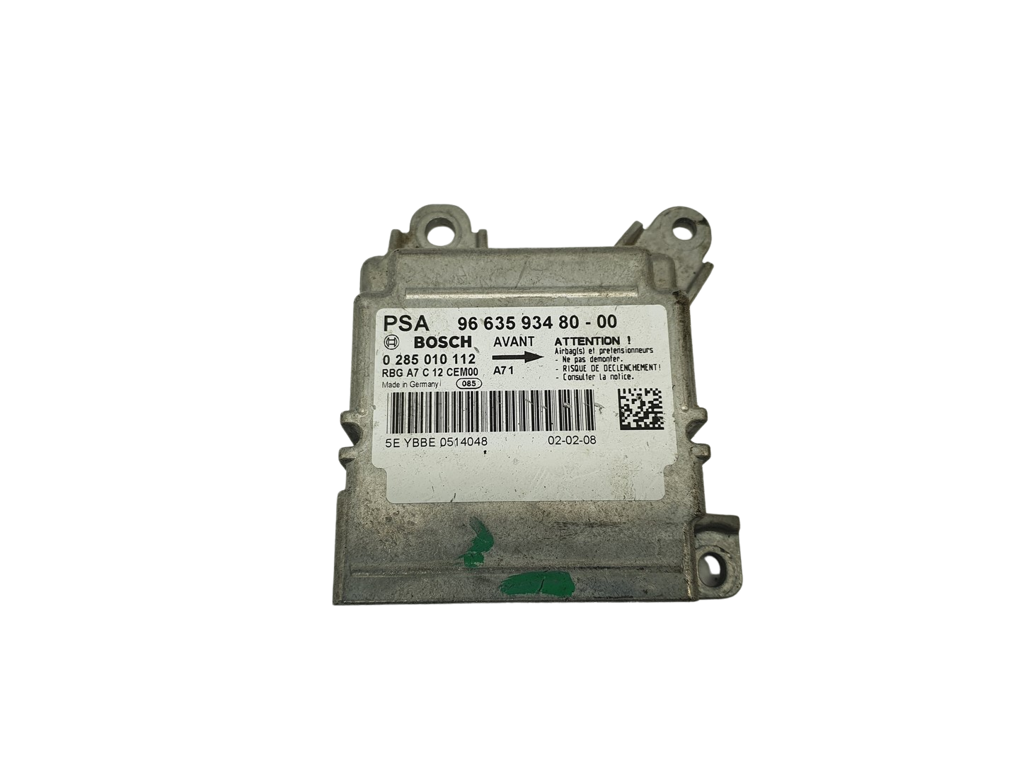 Blok Ovladačů 9663593480 0285010112 9663593480-00 PSA Bosch 68979 main product photo