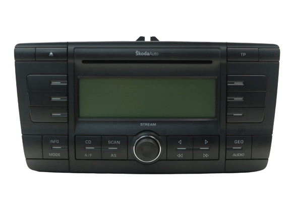Rádio Cd Skoda Octavia 2 1Z0035161A VP4SBF-18C815-AF STREAM main product photo