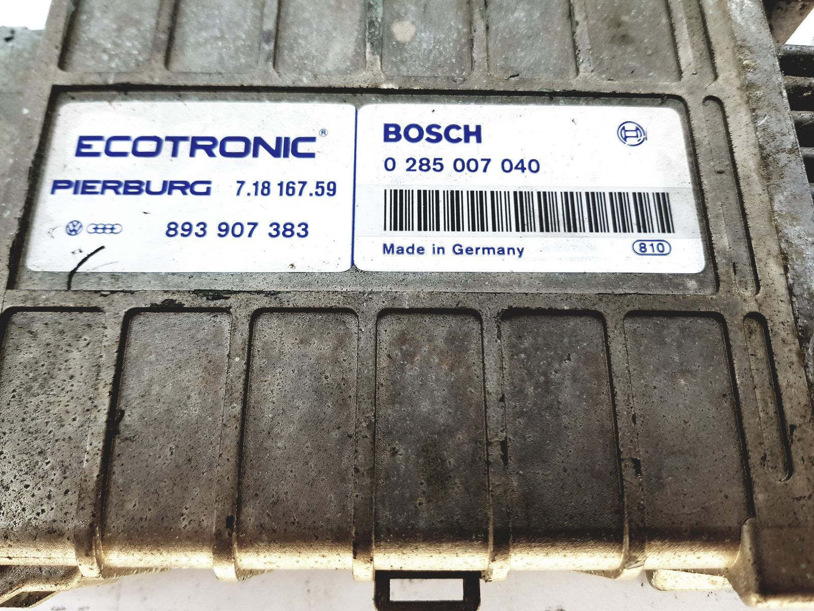 Blok Ovladačů 0285007040 7.18167.59 893907383 VW Audi Bosch 18299 main product photo