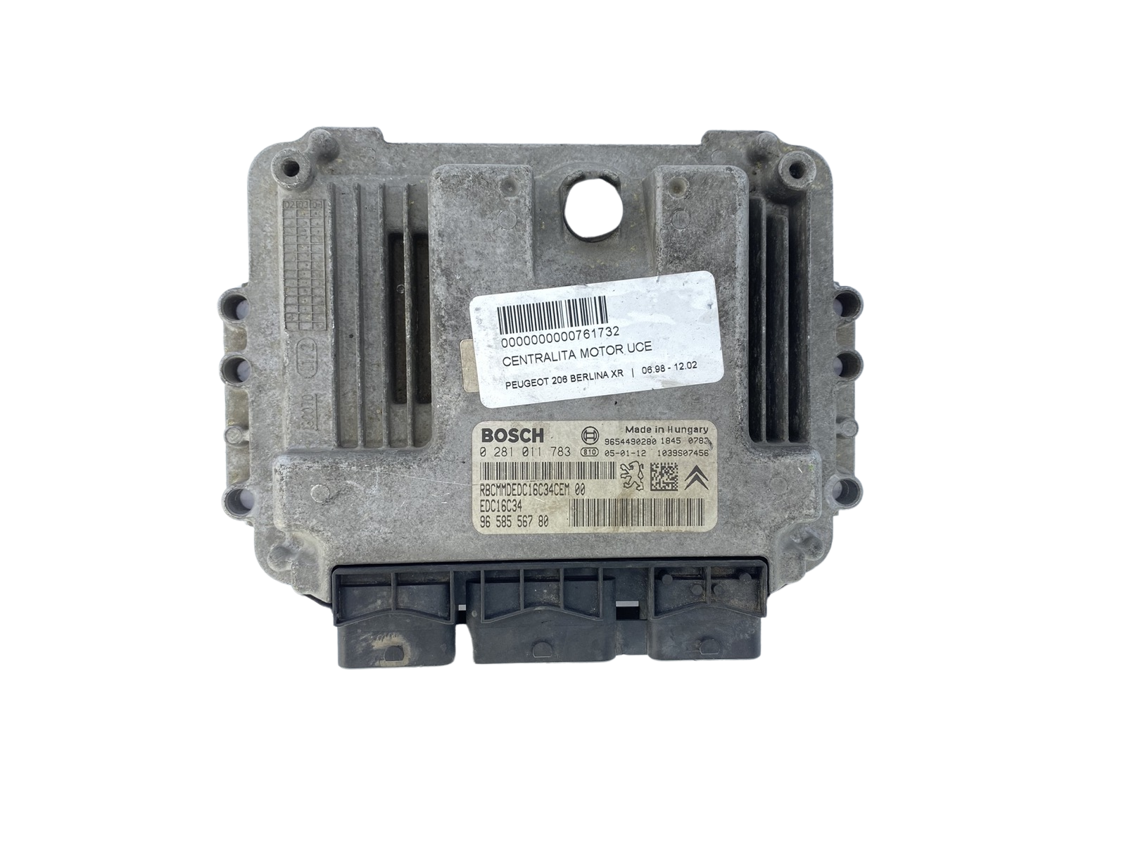 Blok Ovladačů PSA 0281011783 9658556780 9654490280 Bosch 60406 main product photo