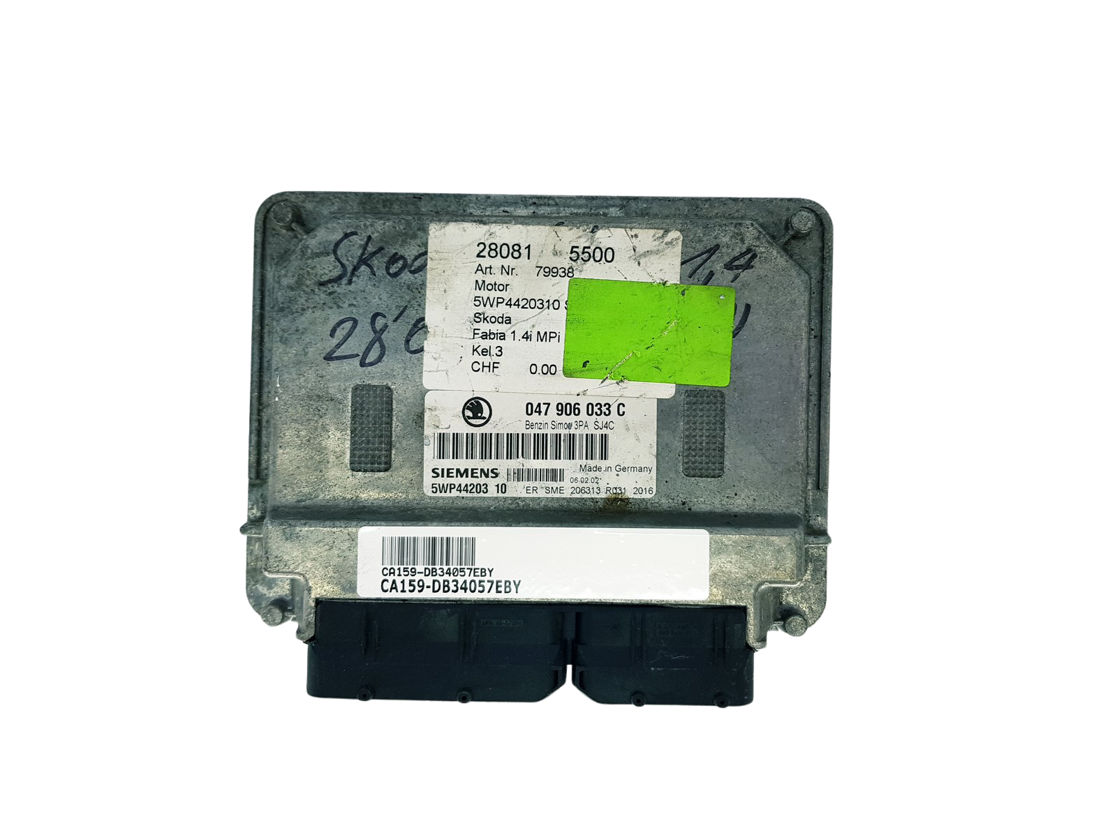 Blok Ovladačů 047906033C 5WP44203 10 Skoda Siemens 34057 main product photo
