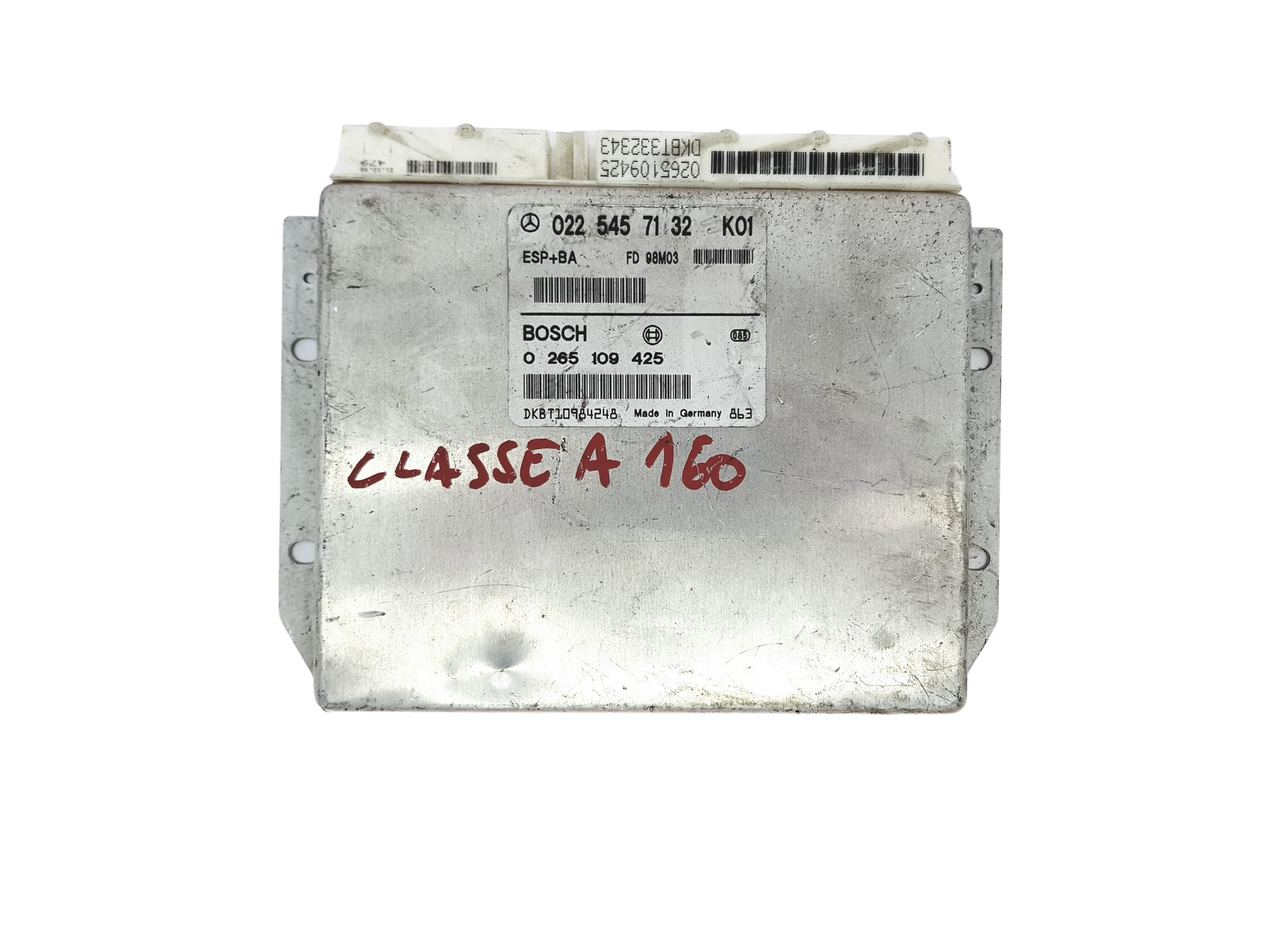 Blok Ovladačů ESP Mercedes 0225457132 0265109425 Bosch 26102 main product photo