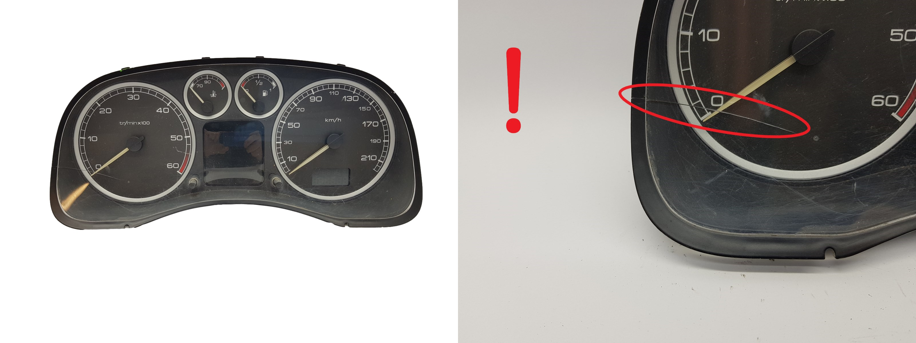 Tachometr Peugeot 307 P9636708880 2935 main product photo