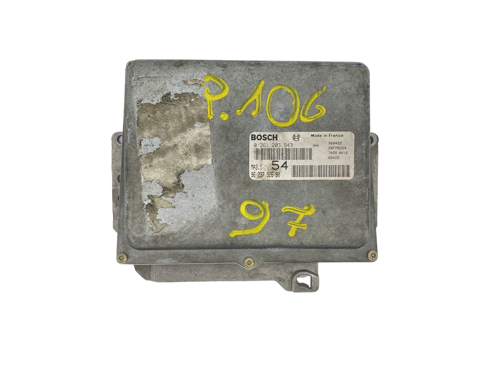 Blok Ovladačů 0261203943 9623792680 MA3.1 PSA Bosch 56855 main product photo