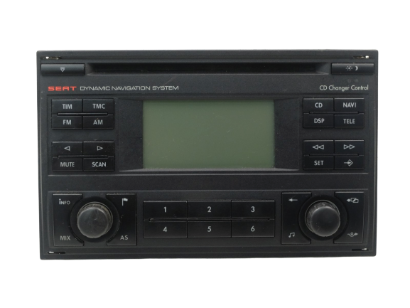 Rádio Cd Navi Seat Ibiza 7M7035191C 7612001504 Blaupunkt main product photo