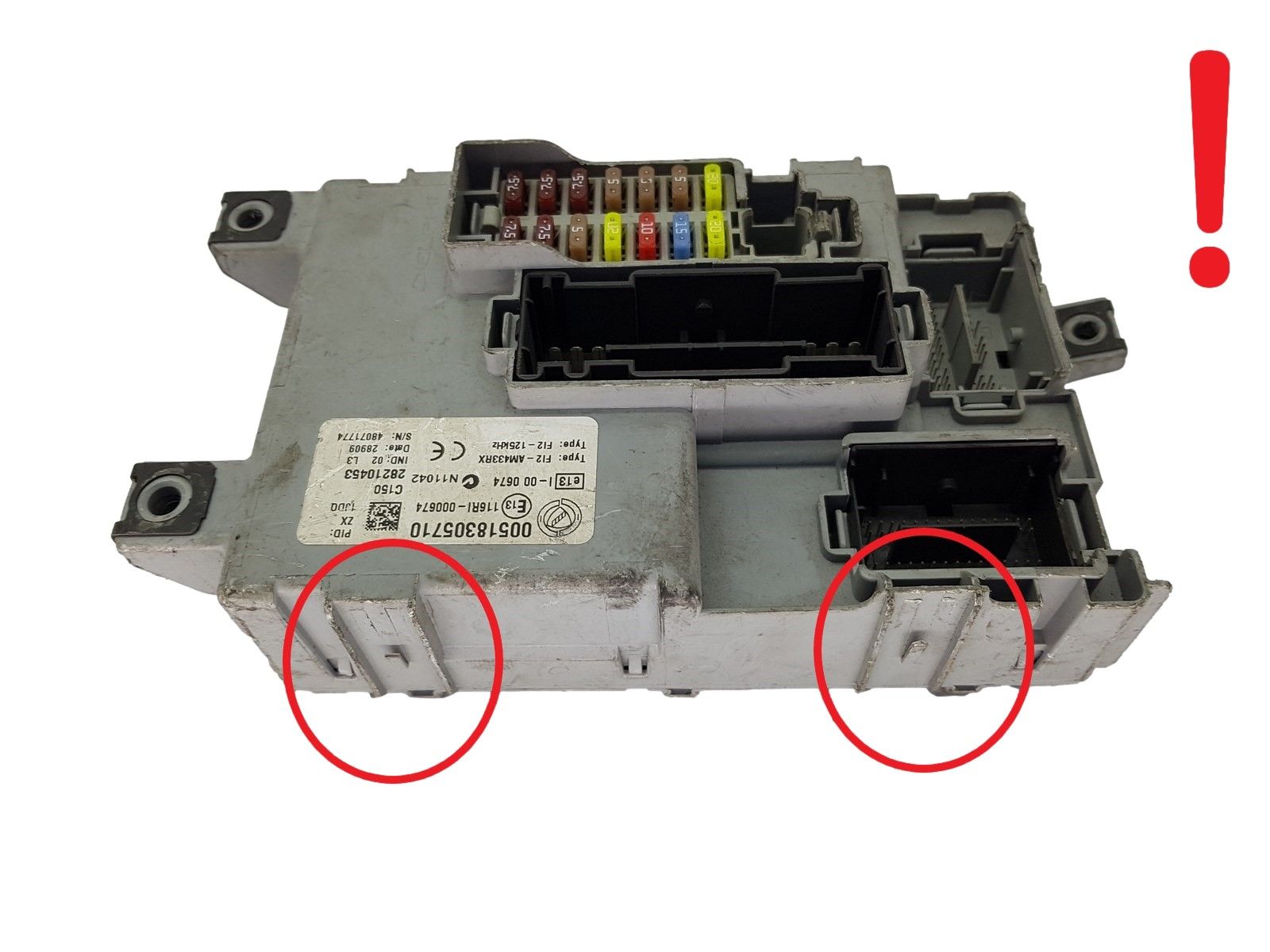 Blok Ovladačů BSI Fiat 00518305710 28210453 Delphi 19895 main product photo