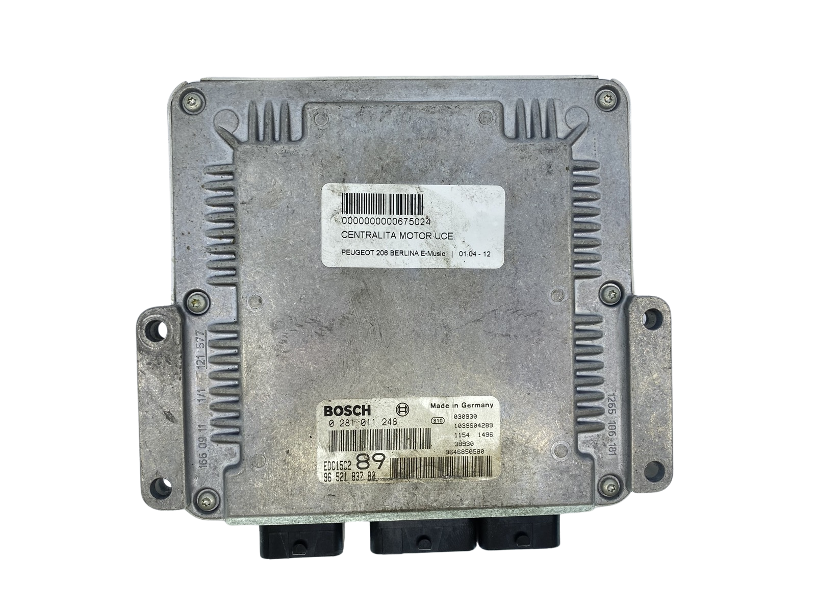 Blok Ovladačů 0281011248 9652183780 9646850580 PSA Bosch 63375 main product photo