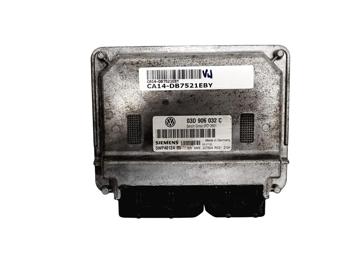 Blok Ovladačů 03D906032C 5WP40124 05 VW Siemens 7521 main product photo