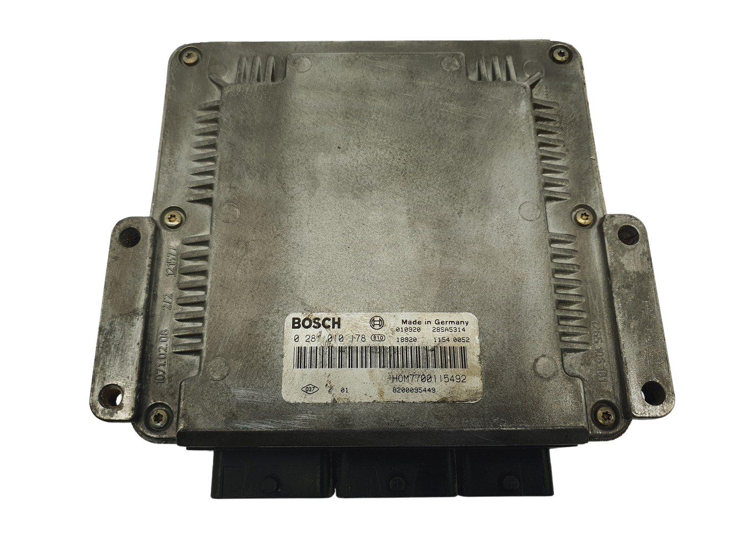 Blok Ovladačů 7700115492 8200095449 0281010178 Renault Bosch main product photo