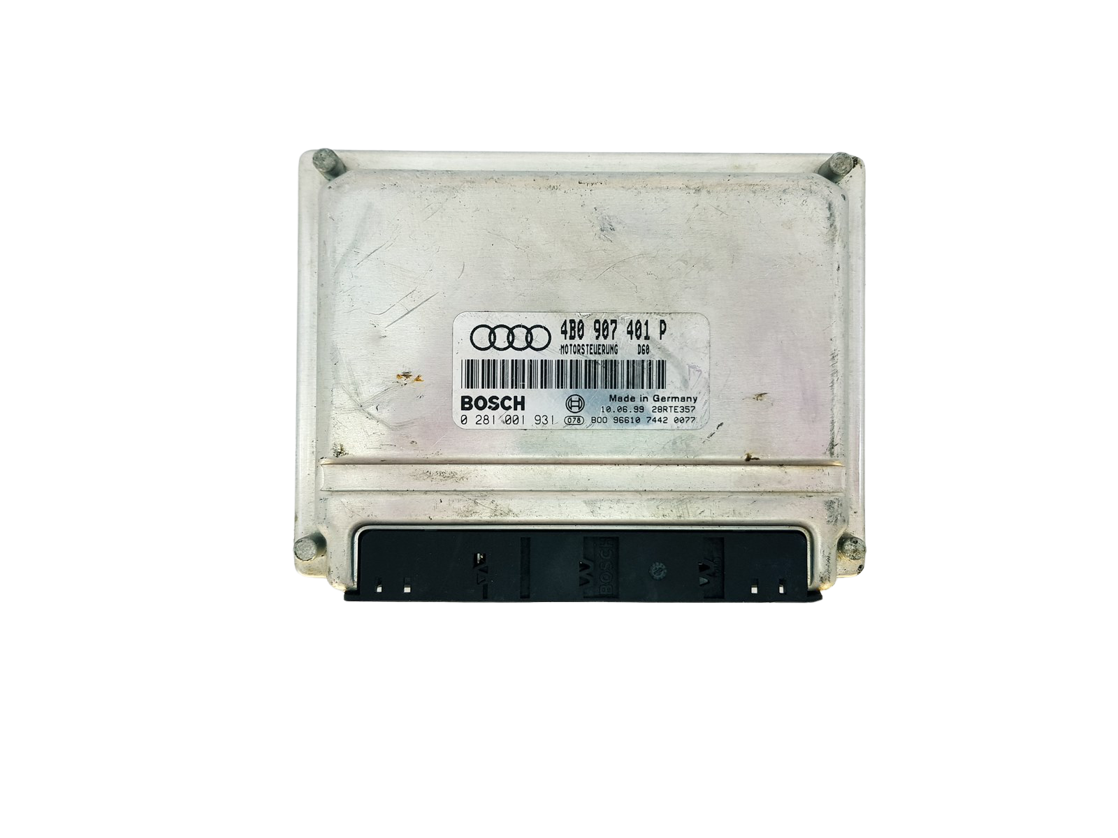 Řídicí Jednotka Motoru 4B0907401P 0281001931 Audi Bosch 32438 main product photo