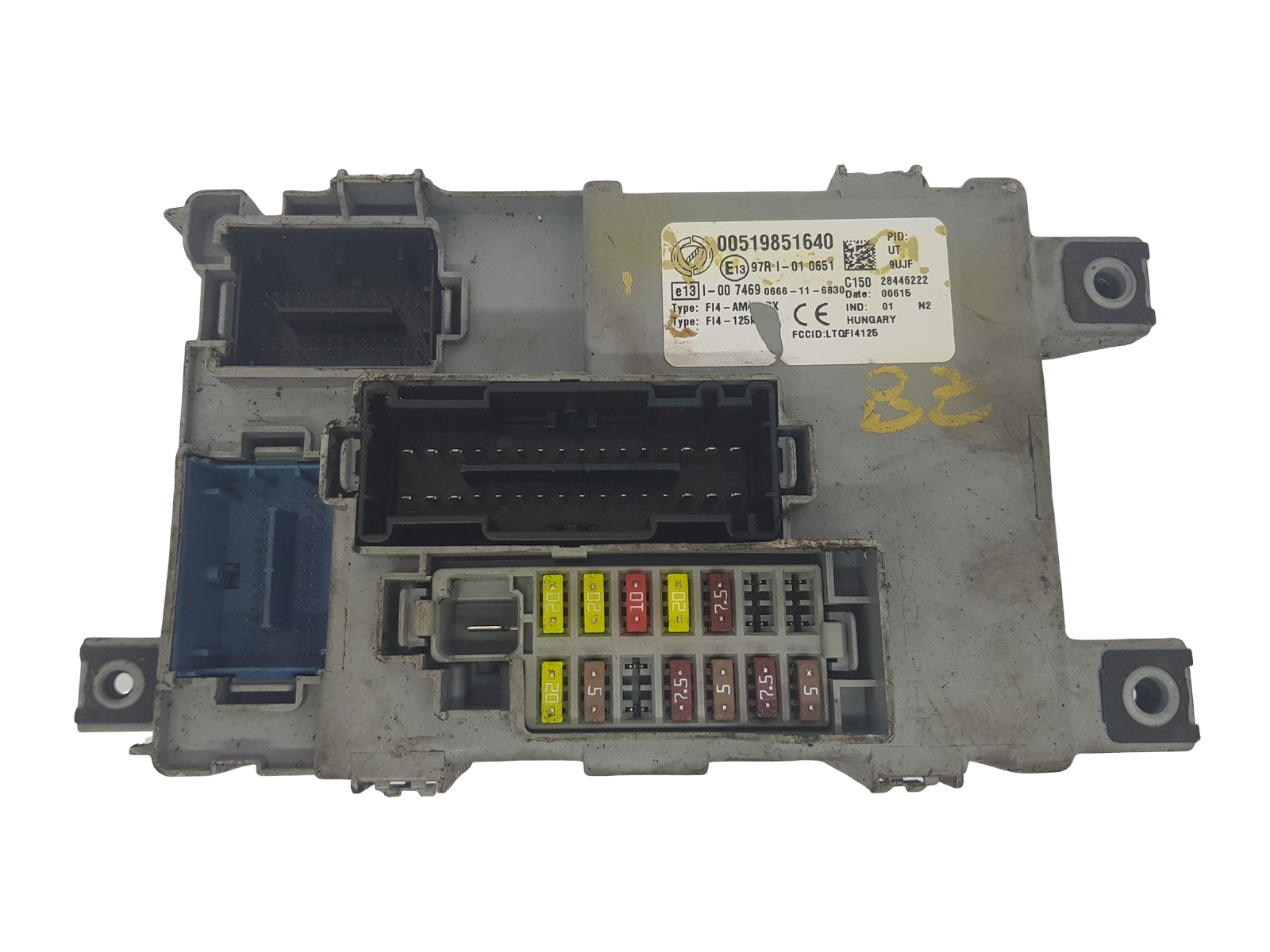 Blok Ovladačů BSI Fiat 00519851640 Delphi main product photo