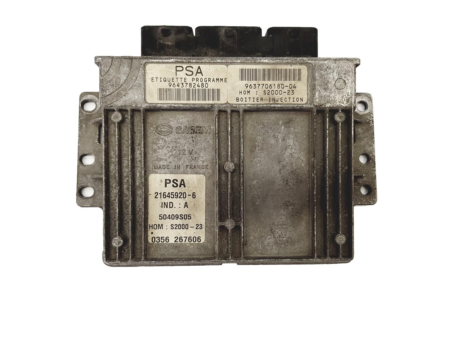 Blok Ovladačů 9643782480 9637706180-04 21645920-6 PSA Sagem 13776 main product photo