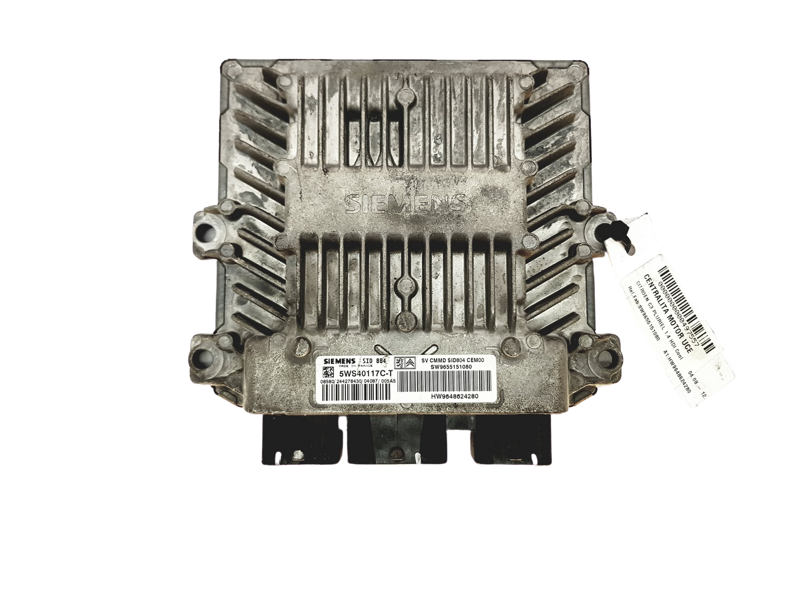 Blok Ovladačů PSA 9655151080 9648624280 5WS40117C-T Siemens 24712 main product photo