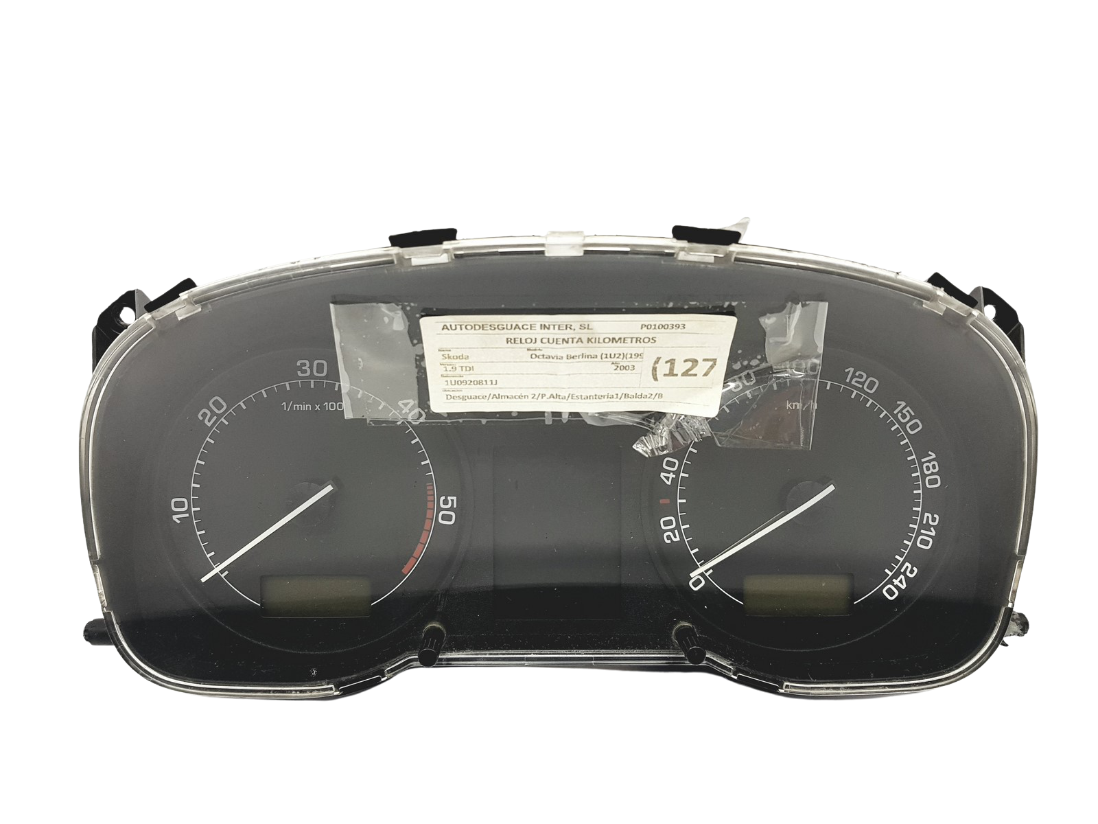 Otáčkoměr Skoda Octavia 1U0920811J 110080146021 50015 main product photo