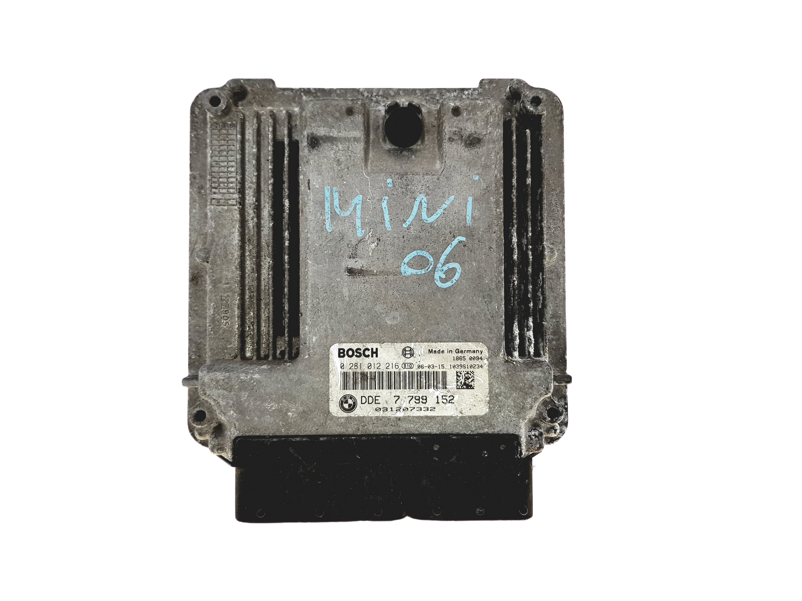 Blok Ovladačů 0281012216 DDE7799152 BMW Mini Bosch main product photo