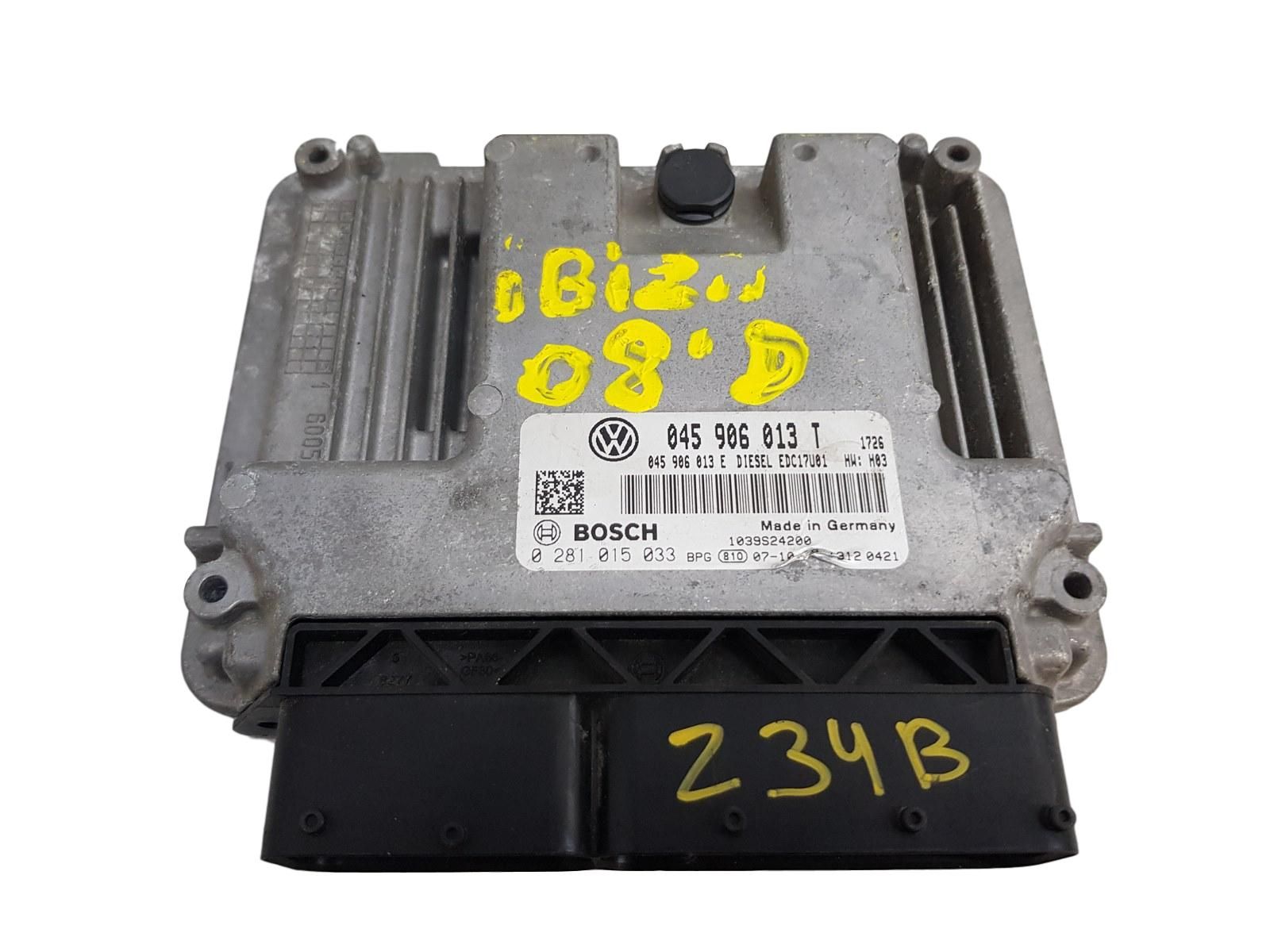 Řídicí Jednotka Motoru 045906013T 0281015033 Seat main product photo