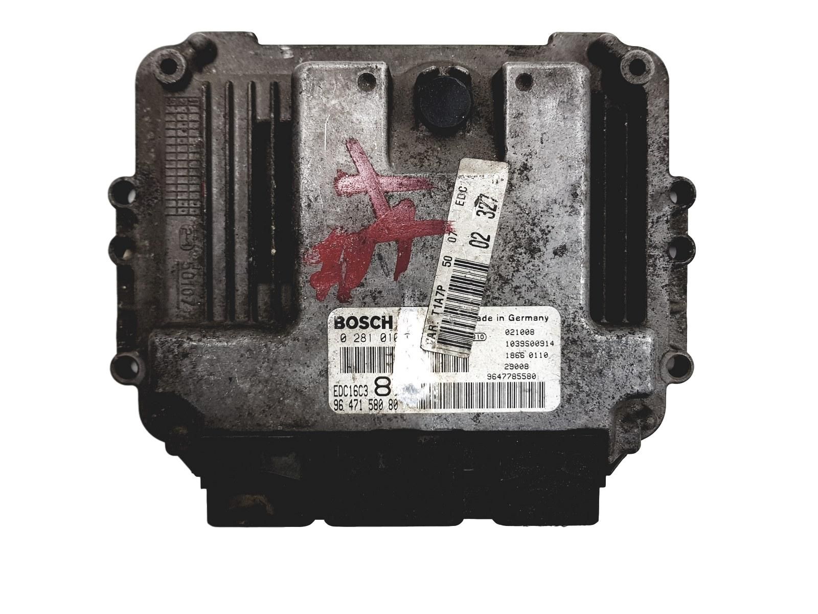 Blok Ovladačů 0281010707 9647158080 9647785580 PSA Bosch 3050 main product photo