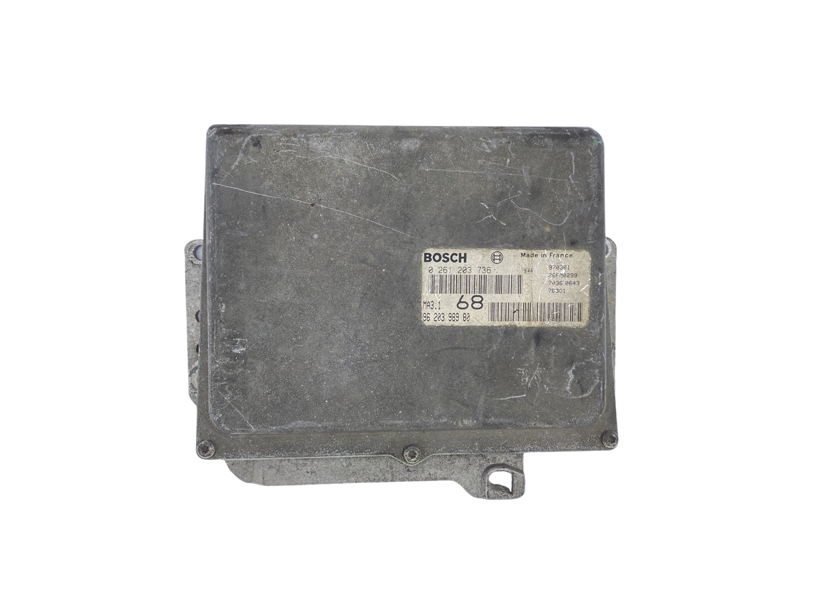 Blok Ovladačů 0261203736 9620398980 MA3.1 PSA Bosch 61159 main product photo
