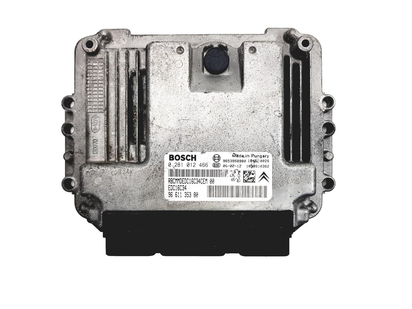 Blok Ovladačů 0281012466 9661135380 9653958980 PSA Bosch main product photo