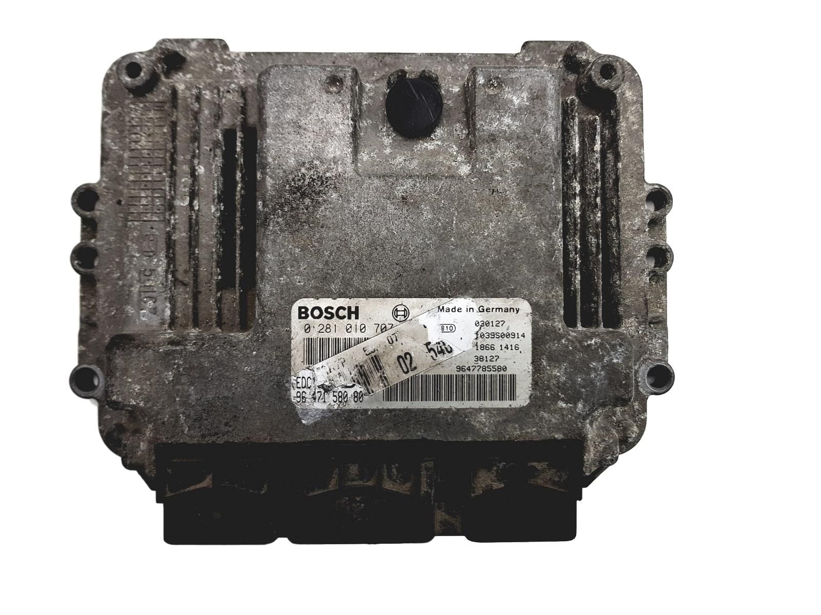 Blok Ovladačů 0281010707 9647158080 9647785580 PSA Bosch 3007 main product photo