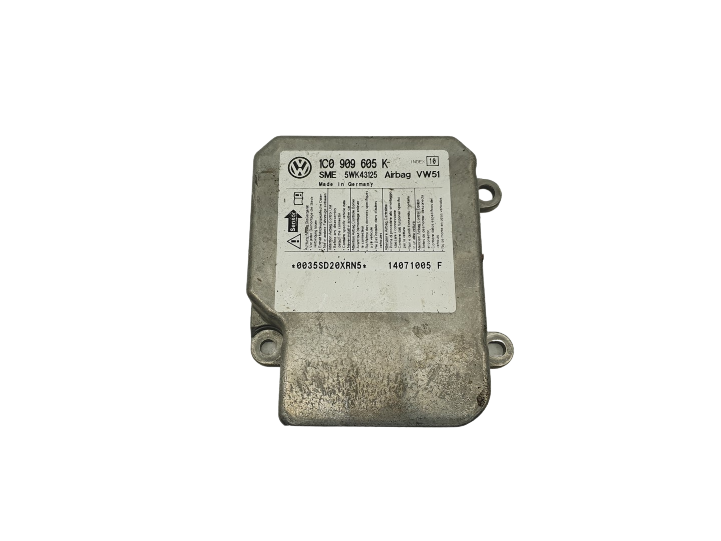Blok Ovladačů 1C0909605K 5WK43125 VW Siemens 69151 main product photo