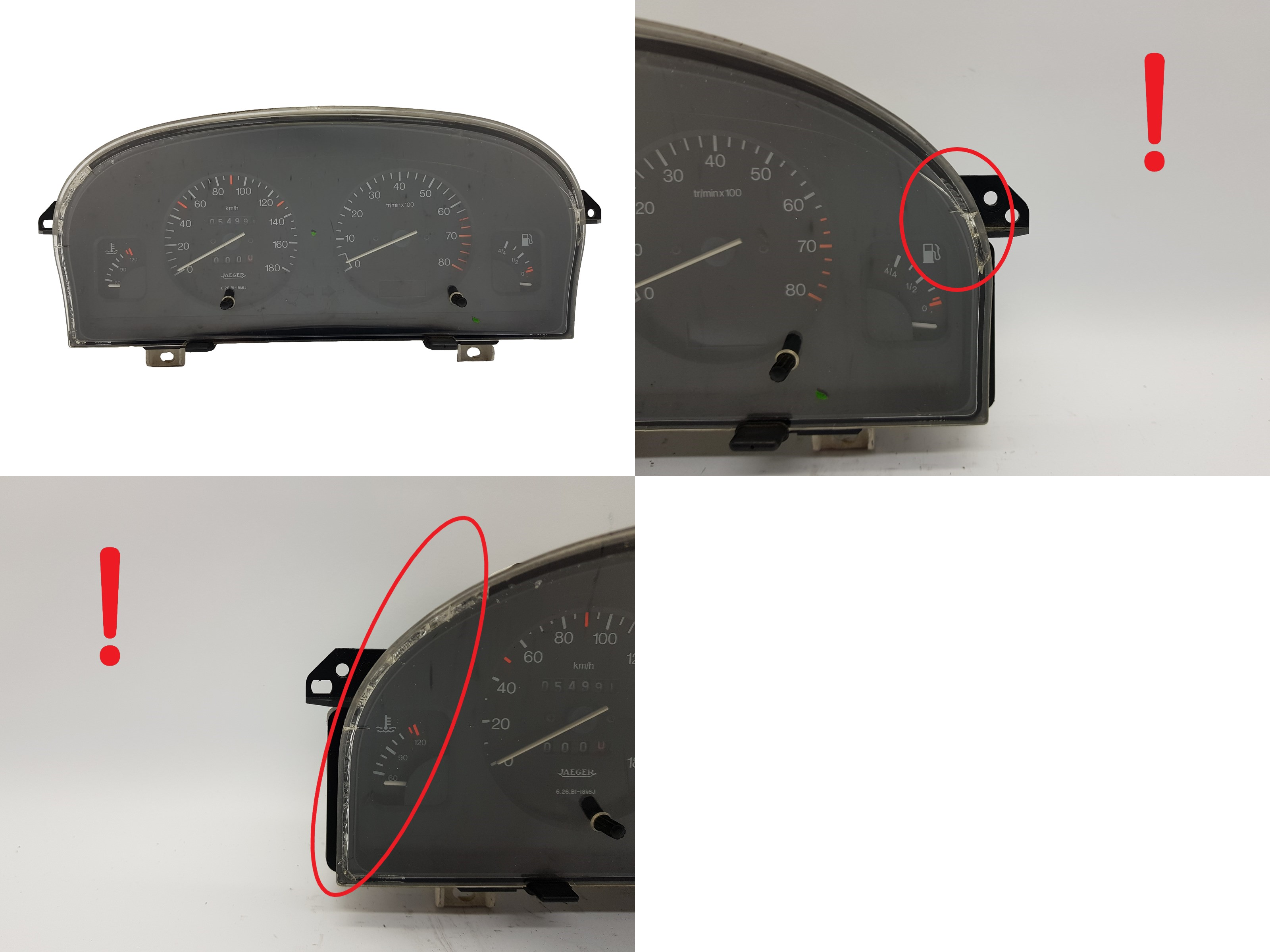 Tachometr Citroen AX 9612878380 09020979908 main product photo