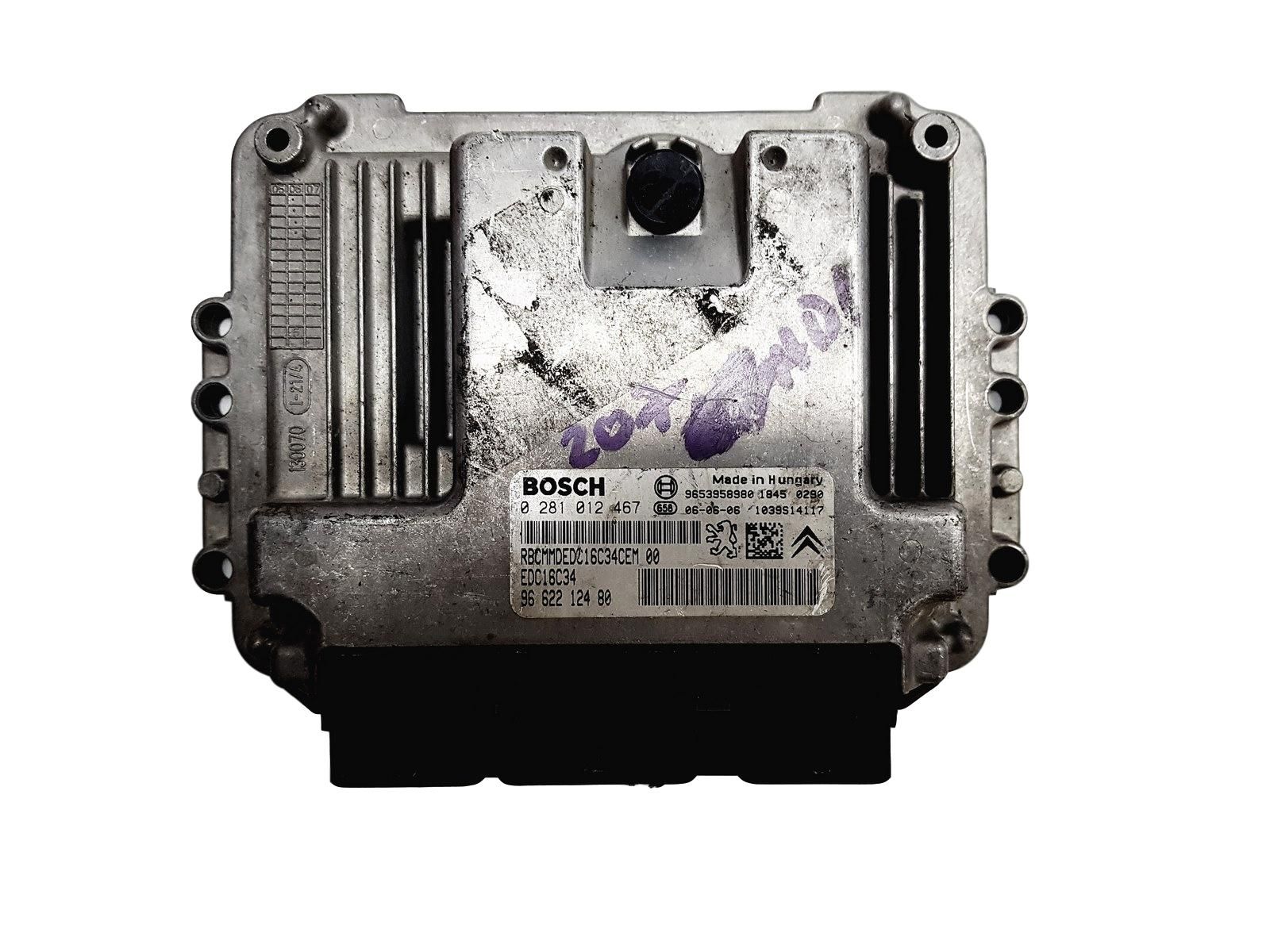 Blok Ovladačů 0281012467 9662212480 9653958980 PSA Bosch 11907 main product photo