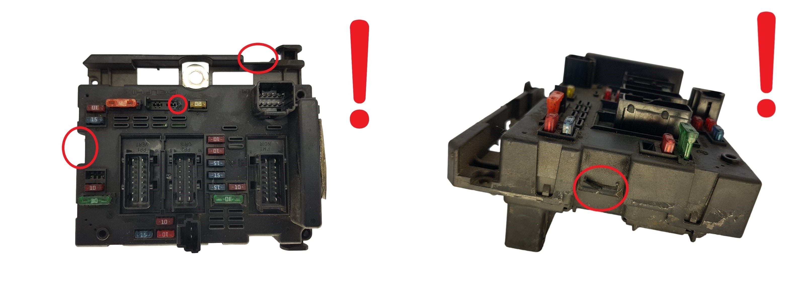 Blok Ovladačů BSM B3 9650664080 PSA Delphi 1676 main product photo