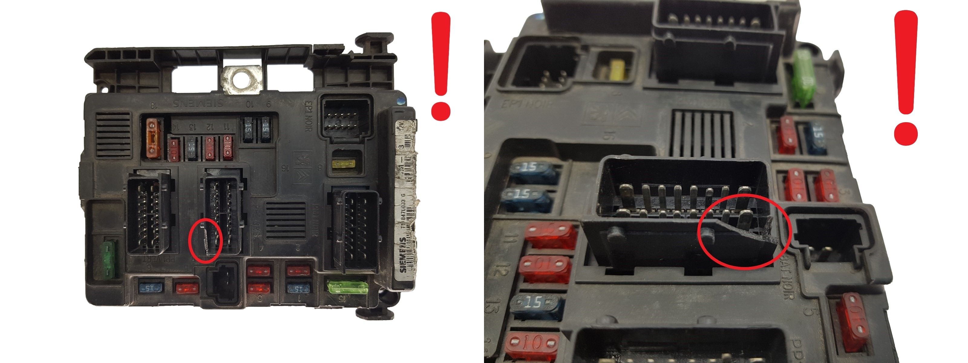 Blok Ovladačů BSM-B3 9643498880 T118470003G PSA Siemens 2309 main product photo