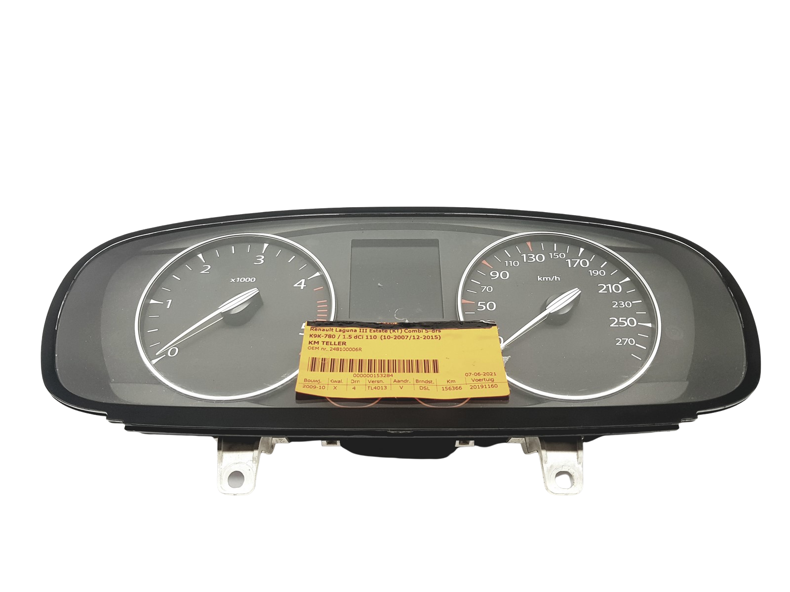 Otáčkoměr Renault Laguna 3 248100006R 53178 main product photo