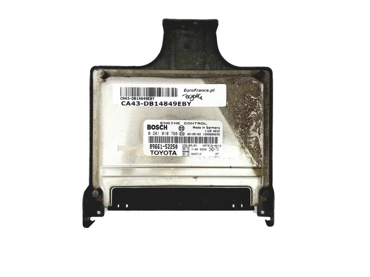 Blok Ovladačů 89661-52250 0281010768 Toyota Bosch 14849 main product photo