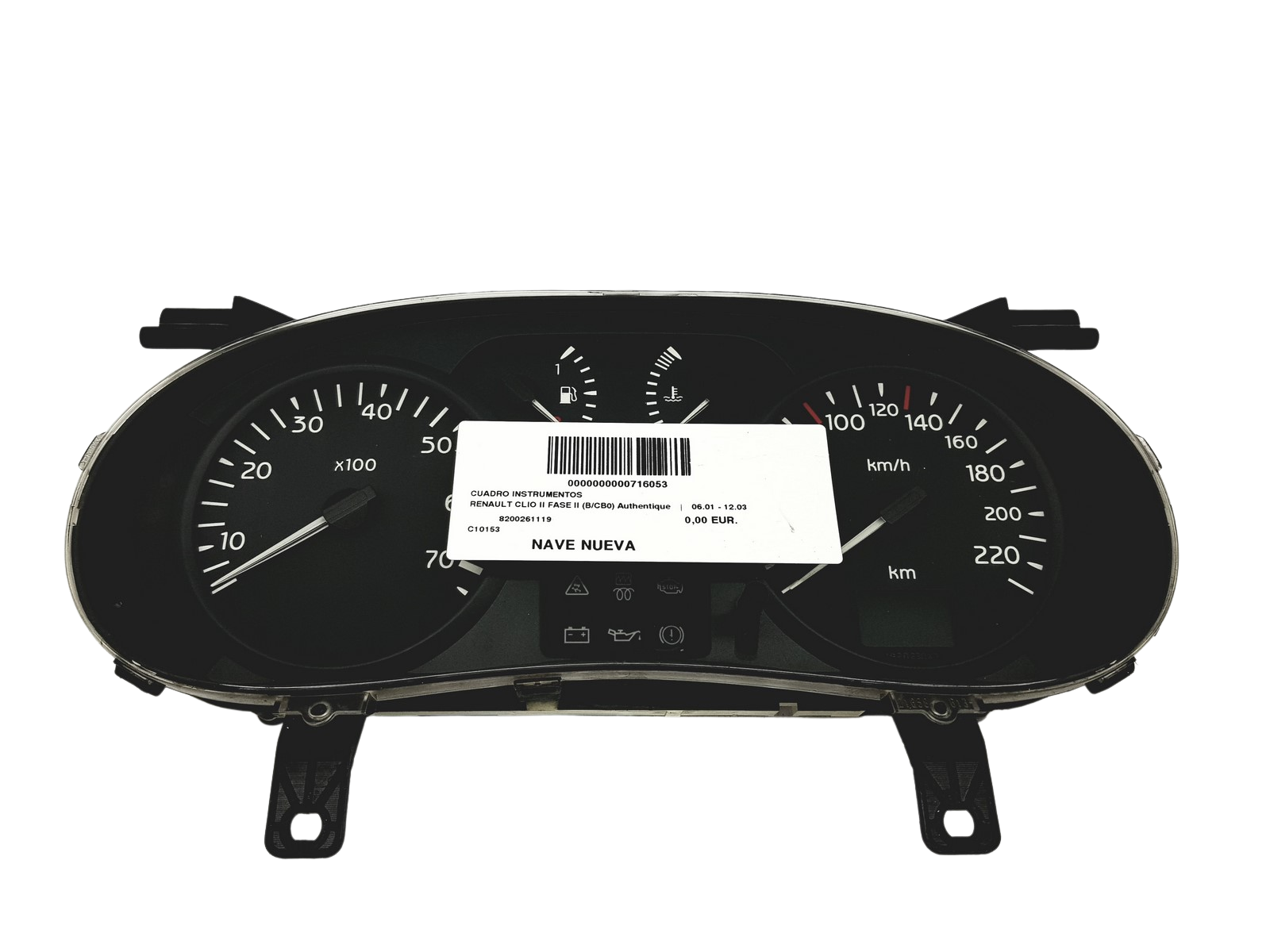 Otáčkoměr Renault Clio 2 8200261119 57705 main product photo