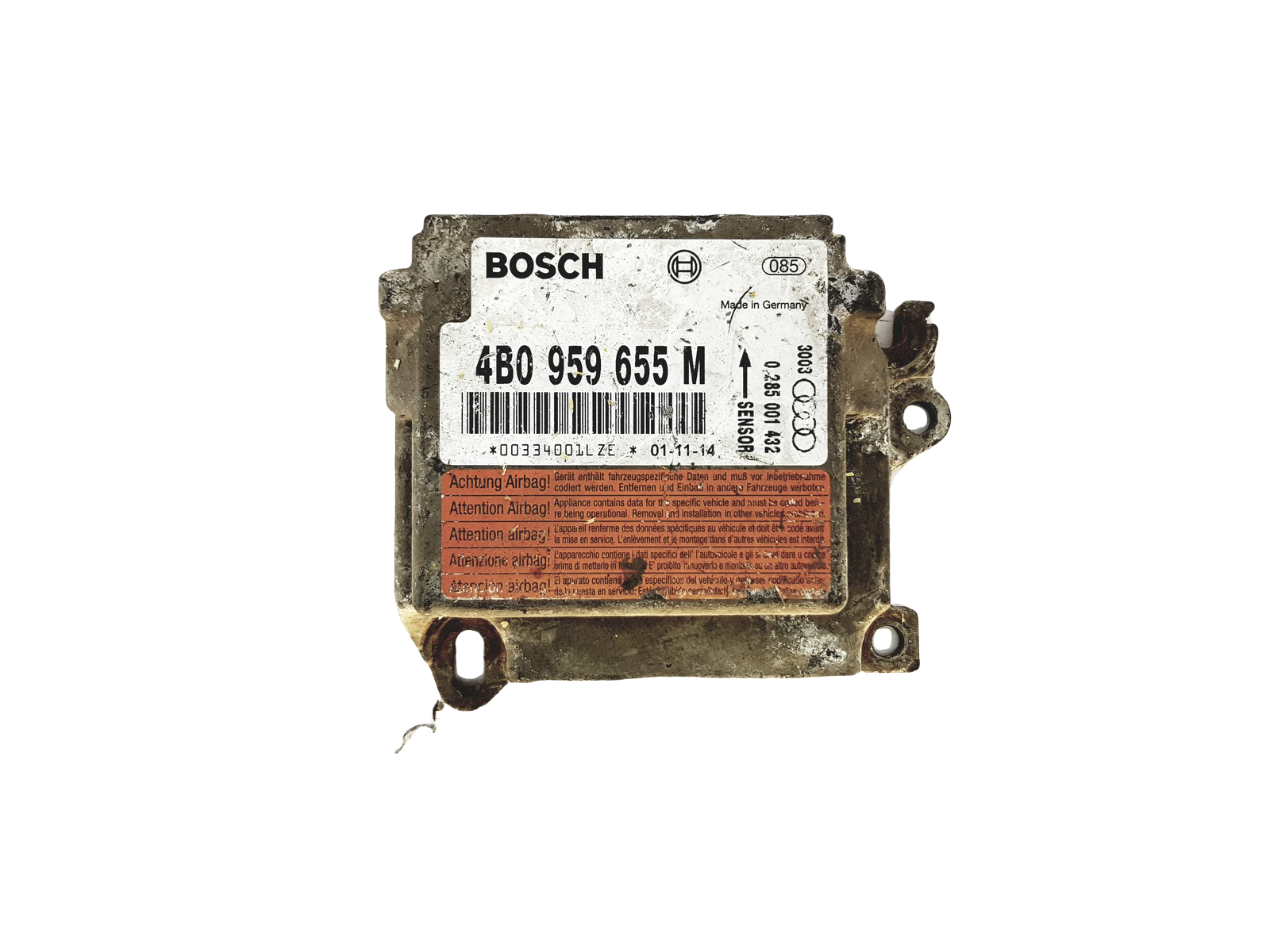 Blok Ovladačů Moduł 4B0959655M 0285001432 Audi Bosch main product photo