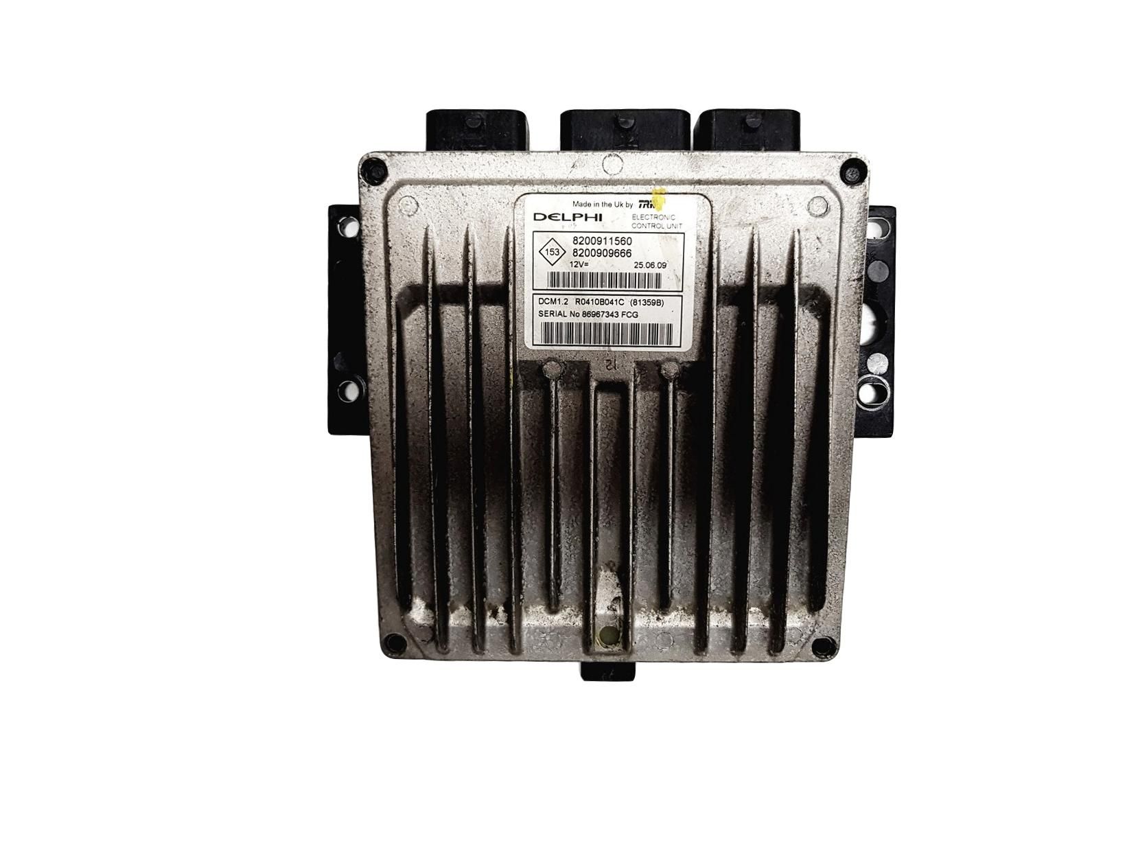 Blok Ovladačů 8200911560 8200909666 R0410B041C Renault Delphi 4694 main product photo