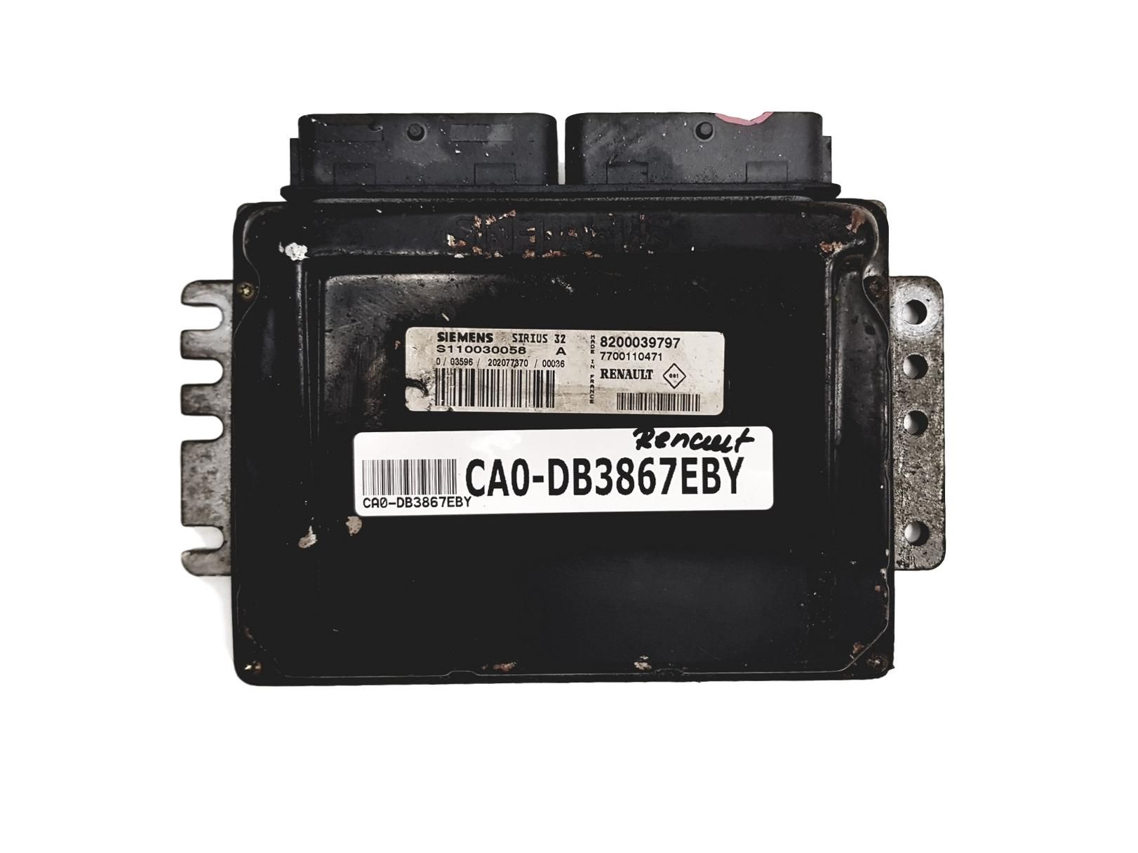 Blok Ovladačů S110030058A 8200039797 7700110471 Renault Siemens 3867 main product photo