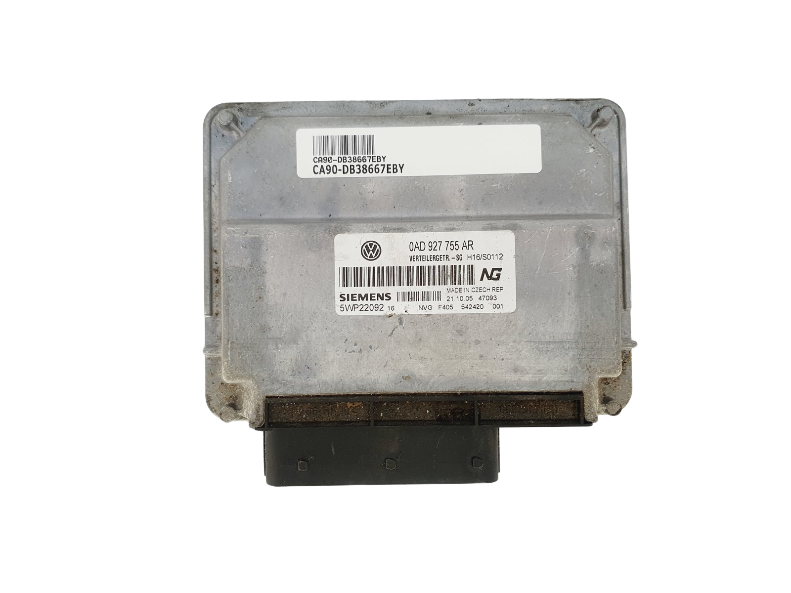 Blok Ovladačů 0AD927755AR 5WP22092 16 VW Siemens main product photo