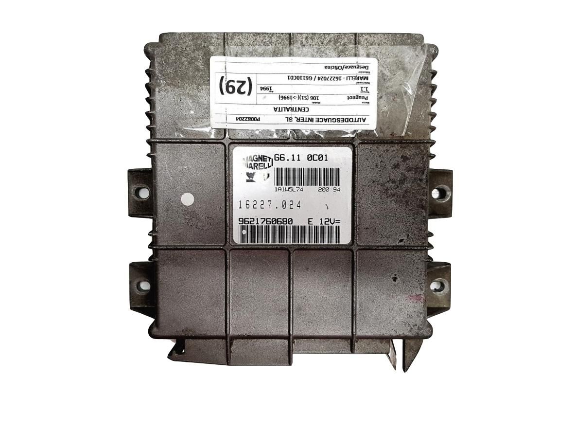 Blok Ovladačů 9621760680 16227.024 G6.110C01 PSA Magneti Marelli 10620 main product photo