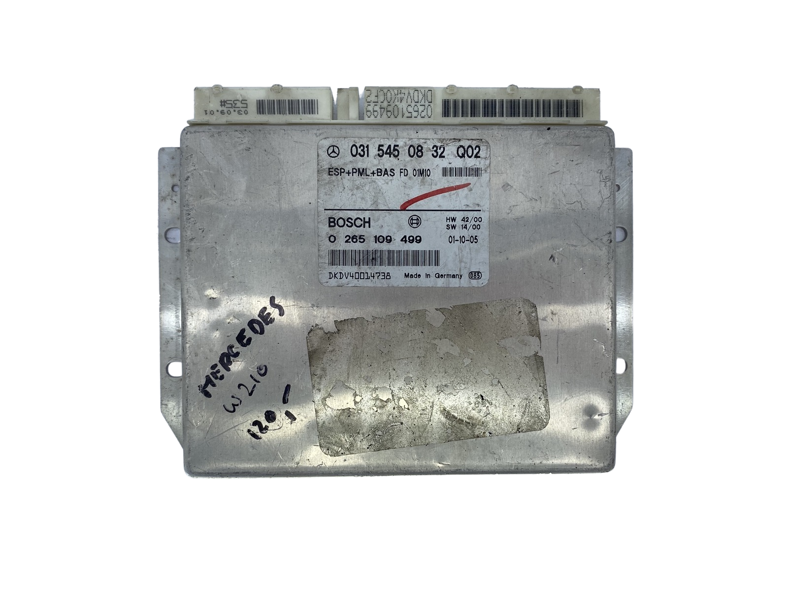 Blok Ovladačů 0315450832 Q02 0265109499 Mercedes Bosch 53393 main product photo