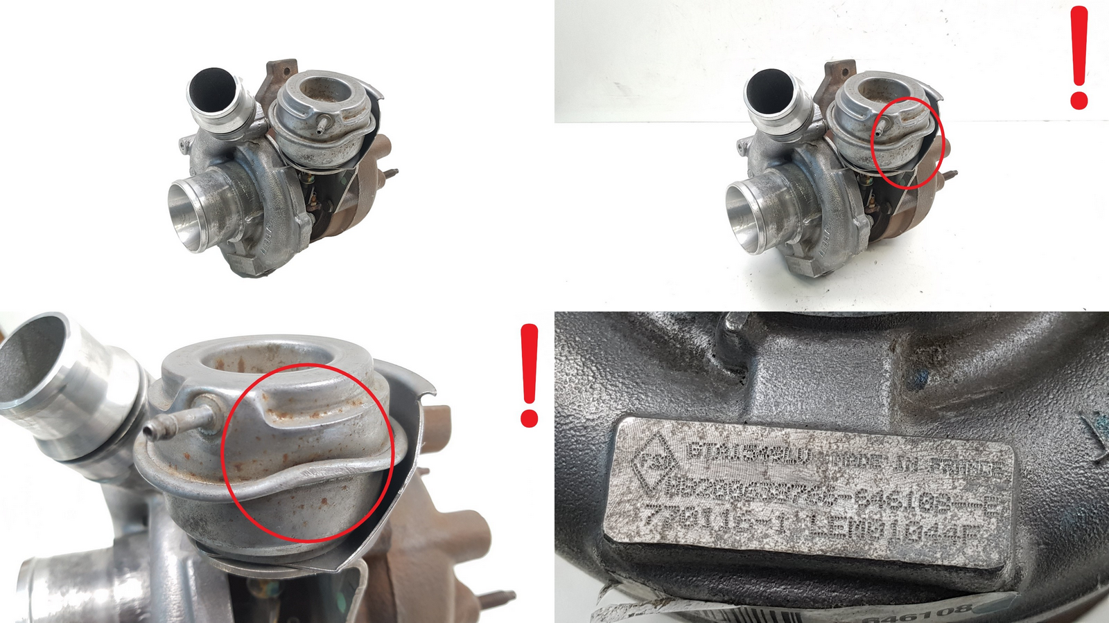 Turbodmychadlo 8200646108 GTA1549LV Garrett 770116-1 2.0 dCi Renault Laguna 3 main product photo