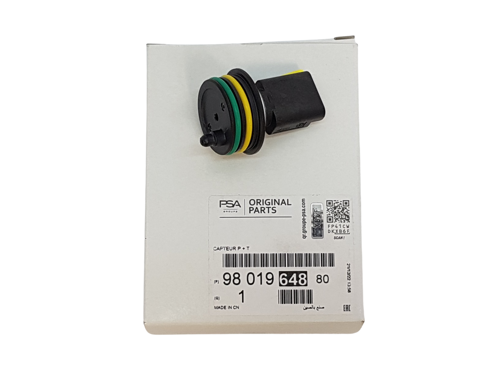 Senzor Teploty Paliva Originál Citroen Peugeot 9801964880 main product photo
