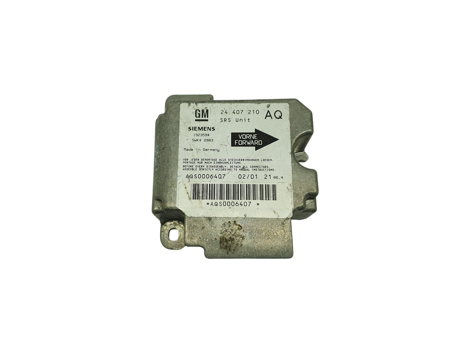 Blok Ovladačů 24407210 5WK42983 Opel GM Siemens main product photo