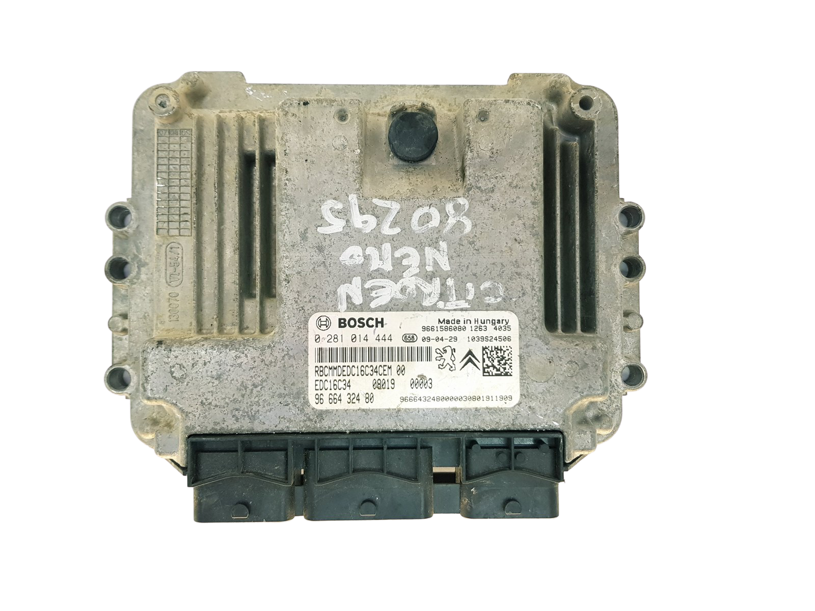 Blok Ovladačů 0281014444 9666432480 9661586080 PSA Bosch 30945 main product photo