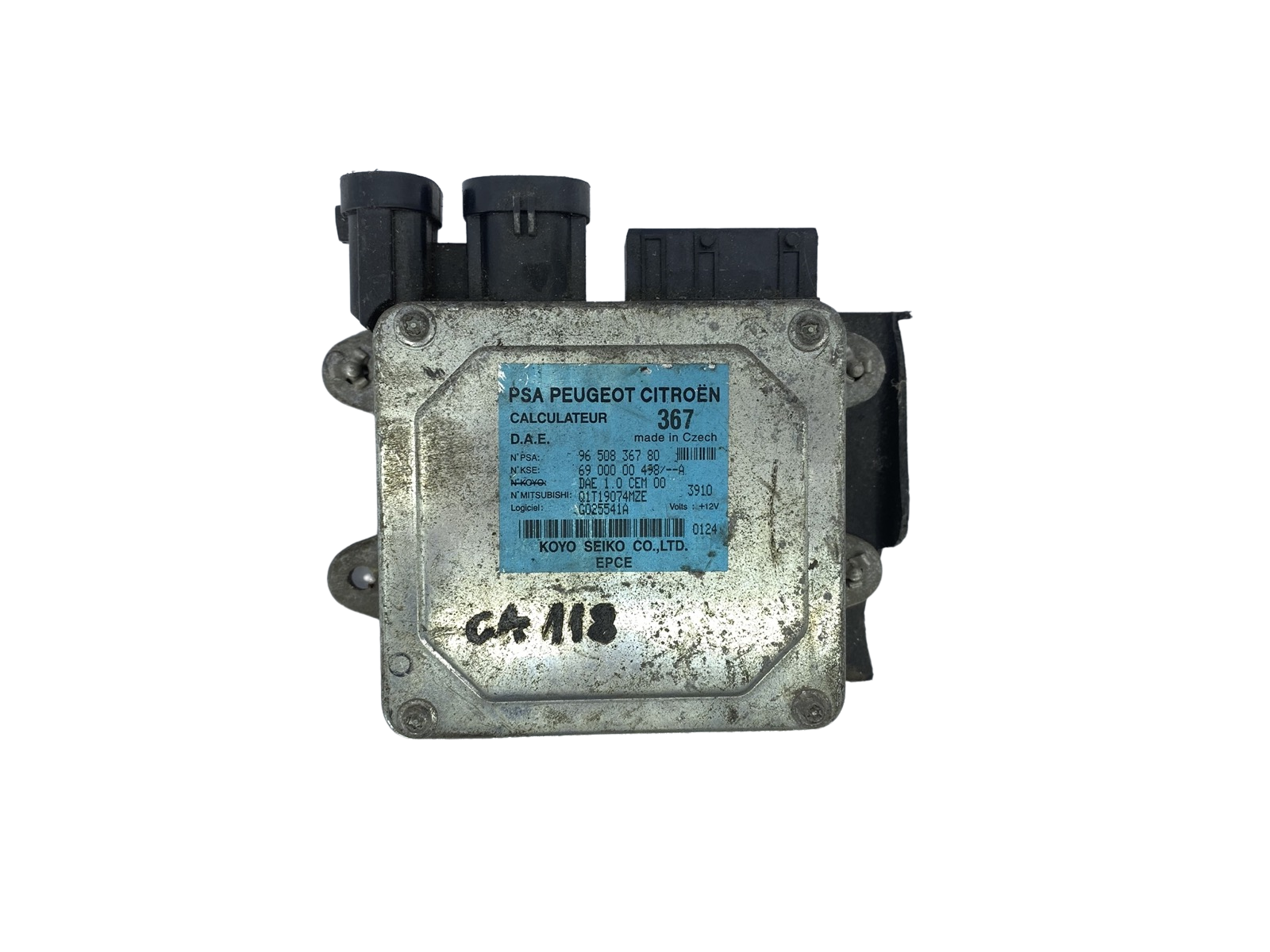 Blok Ovladačů 9650836780 6900000498 Q1T19074MZE KOYO PSA 58229 main product photo