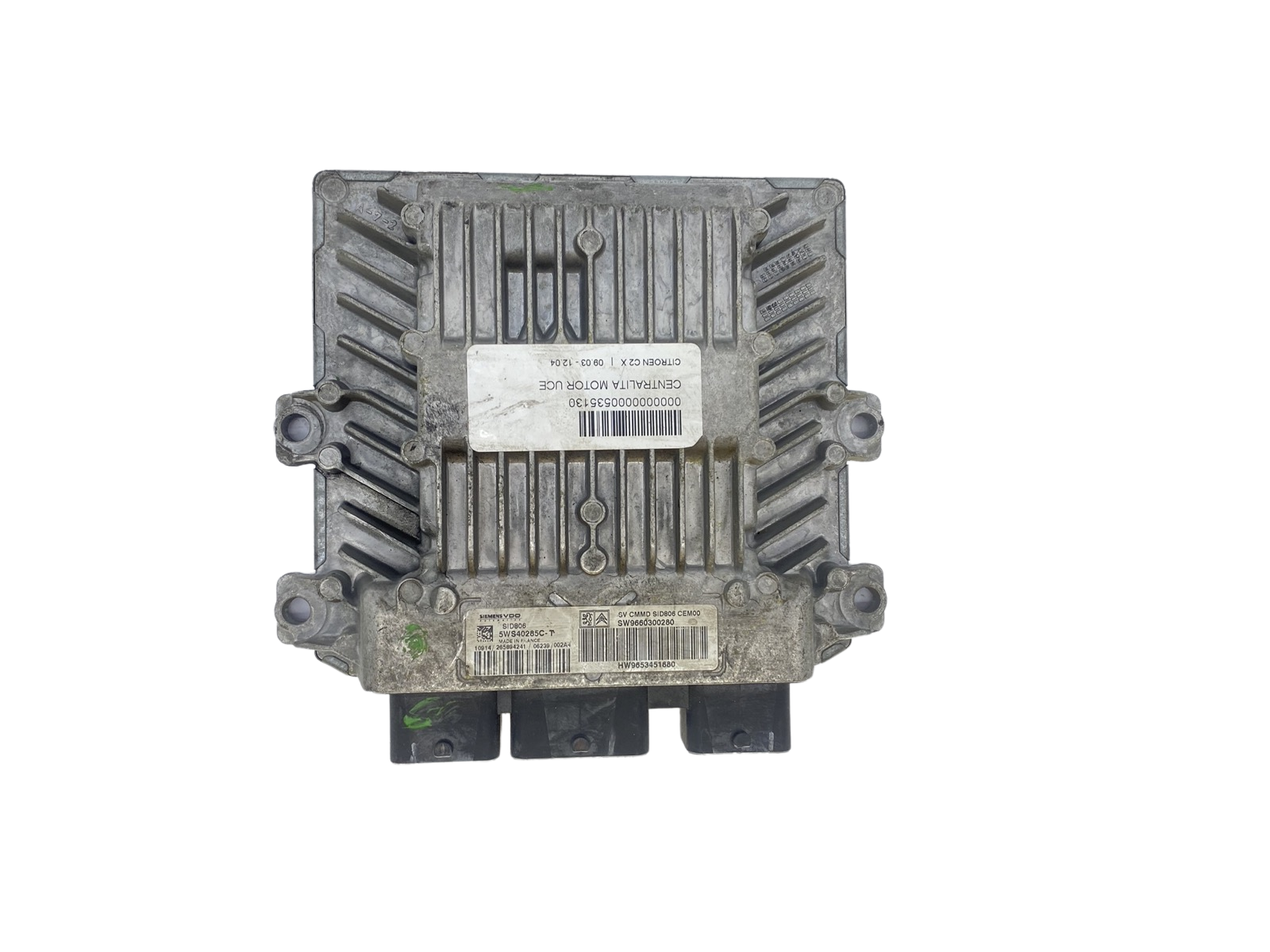 Blok Ovladačů 9660300280 9653451880 5WS40285C-T PSA Siemens 60521 main product photo