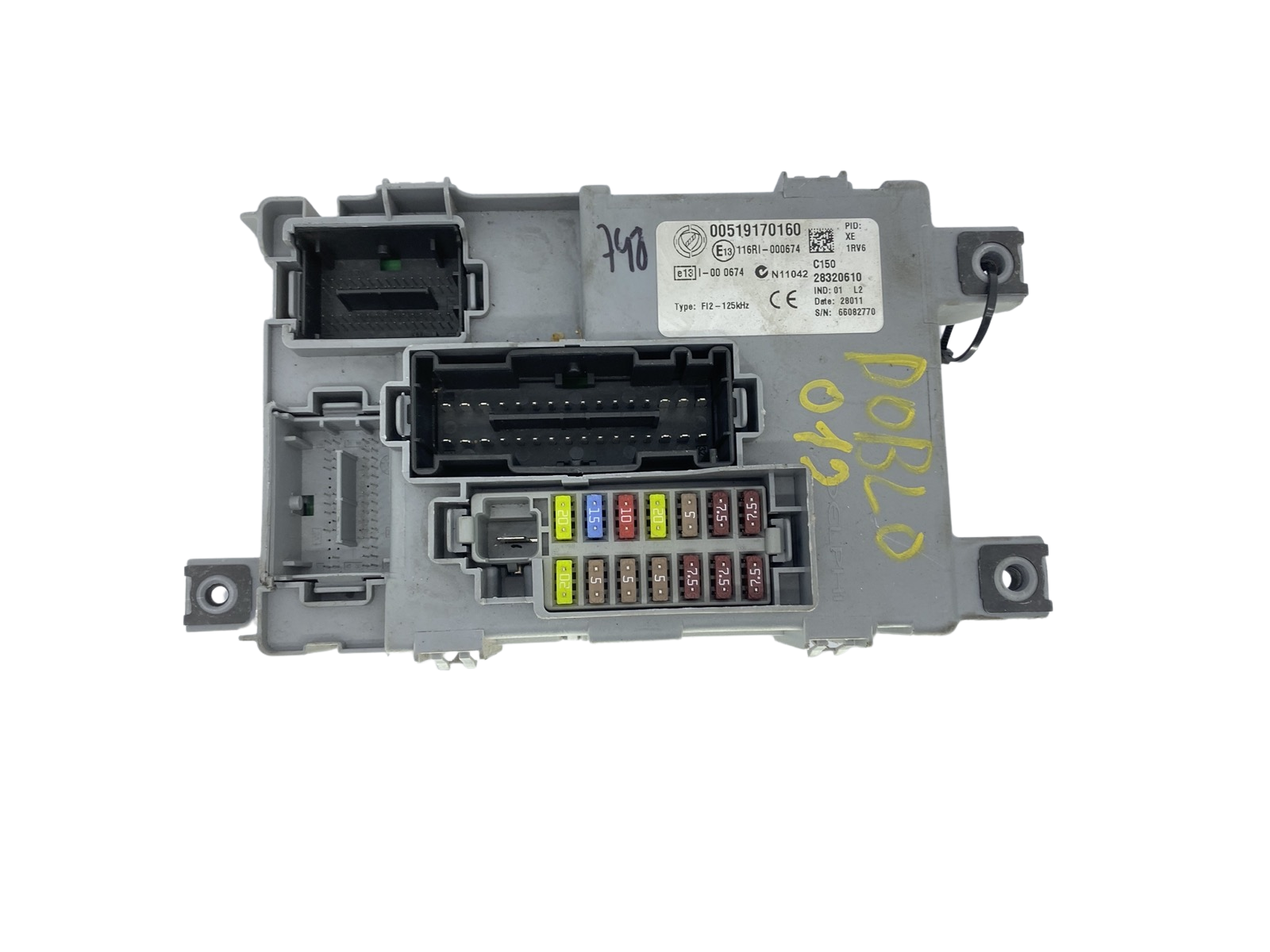 Blok Ovladačů 00519170160 28320610 Fiat Delphi main product photo