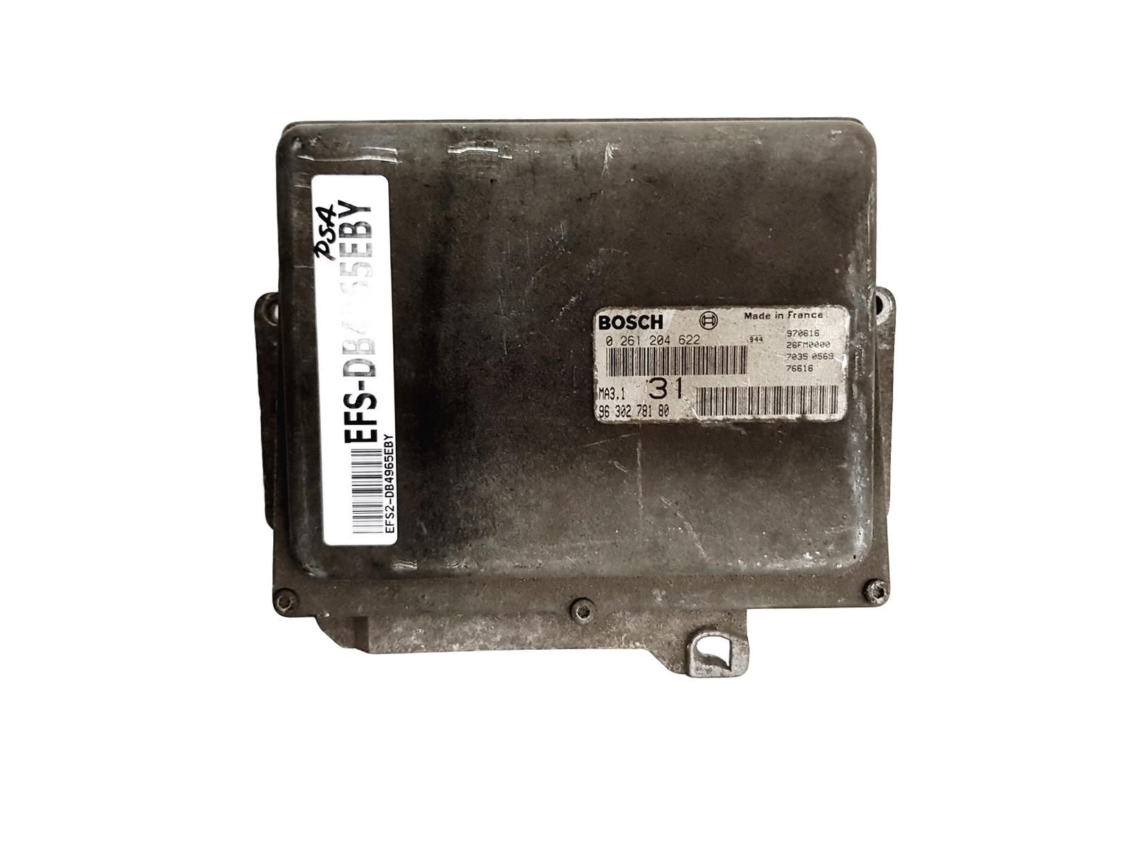 Blok Ovladačů 0261204622 9630278180 26FM0000 MA3.1 PSA Bosch 4965 main product photo