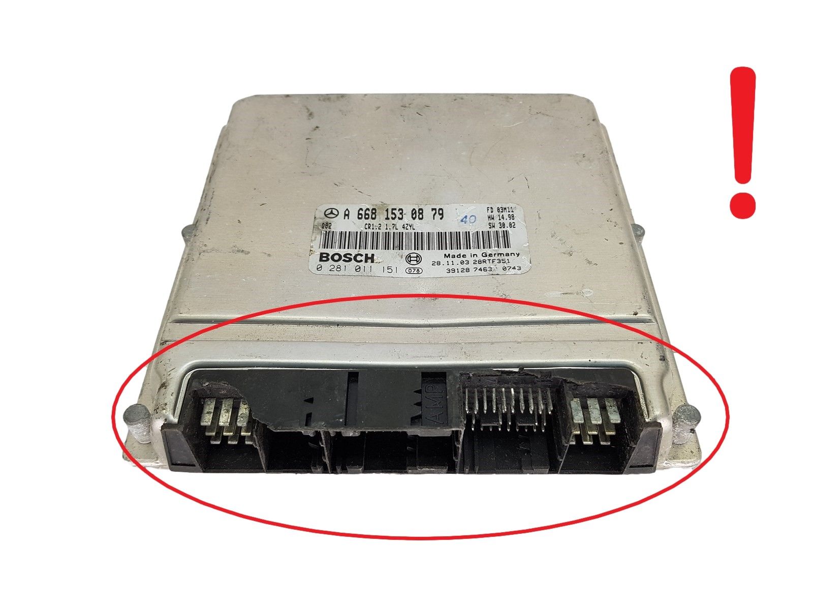 Blok Ovladačů Mercedes A6681530879 0281011151 Bosch 17344 main product photo