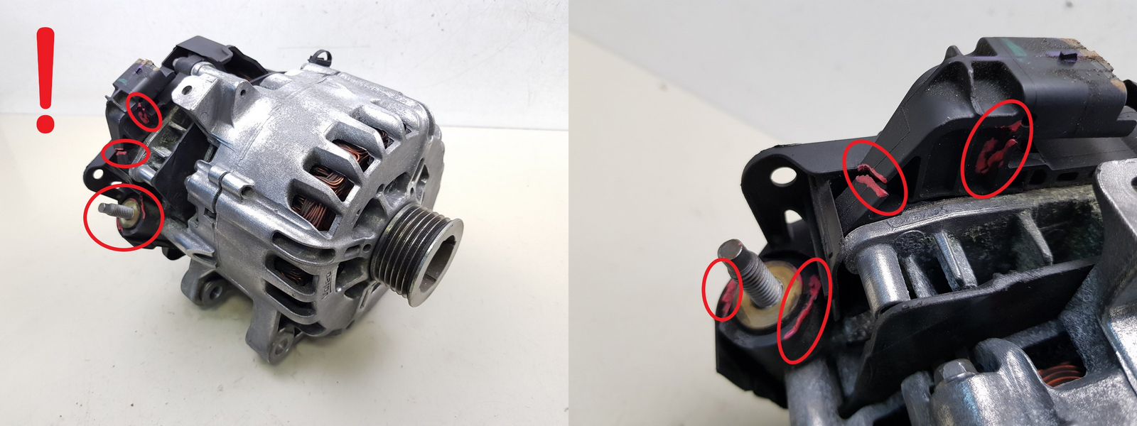 Alternátor 9675753680-02 2612707B 37VE50 Valeo Peugeot 1.6 HDI main product photo