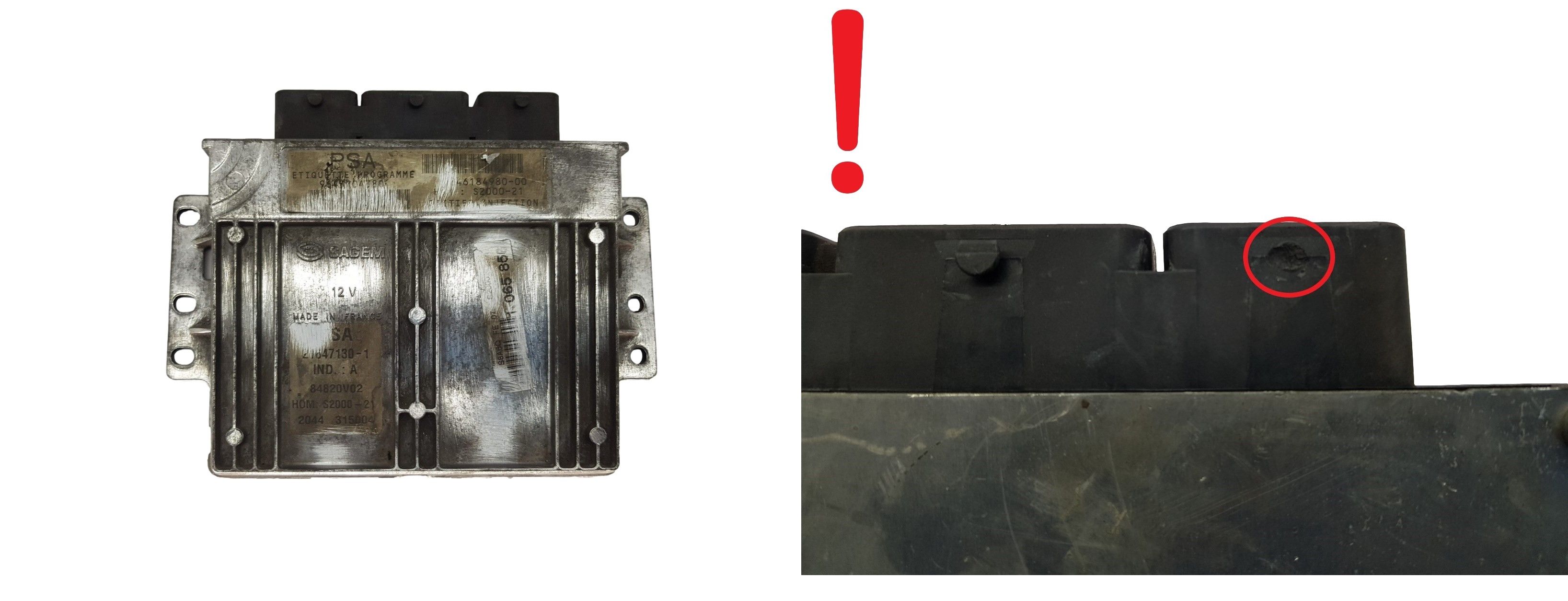 Blok Ovladačů 9645704380 9646184980-00 21647130-1 PSA Sagem 3780 main product photo